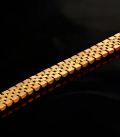 Outlet Heren Armband Jubilee - Goud Kleurig - Staal Heren Armbanden