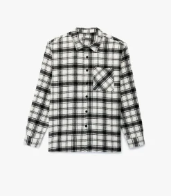 Heren Koton Heren Geruite Overhemd Lange Mouwen Regular Fit