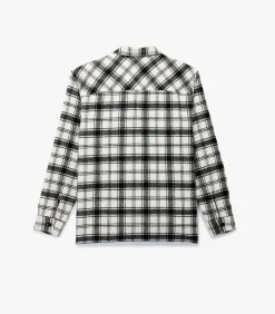 Heren Koton Heren Geruite Overhemd Lange Mouwen Regular Fit