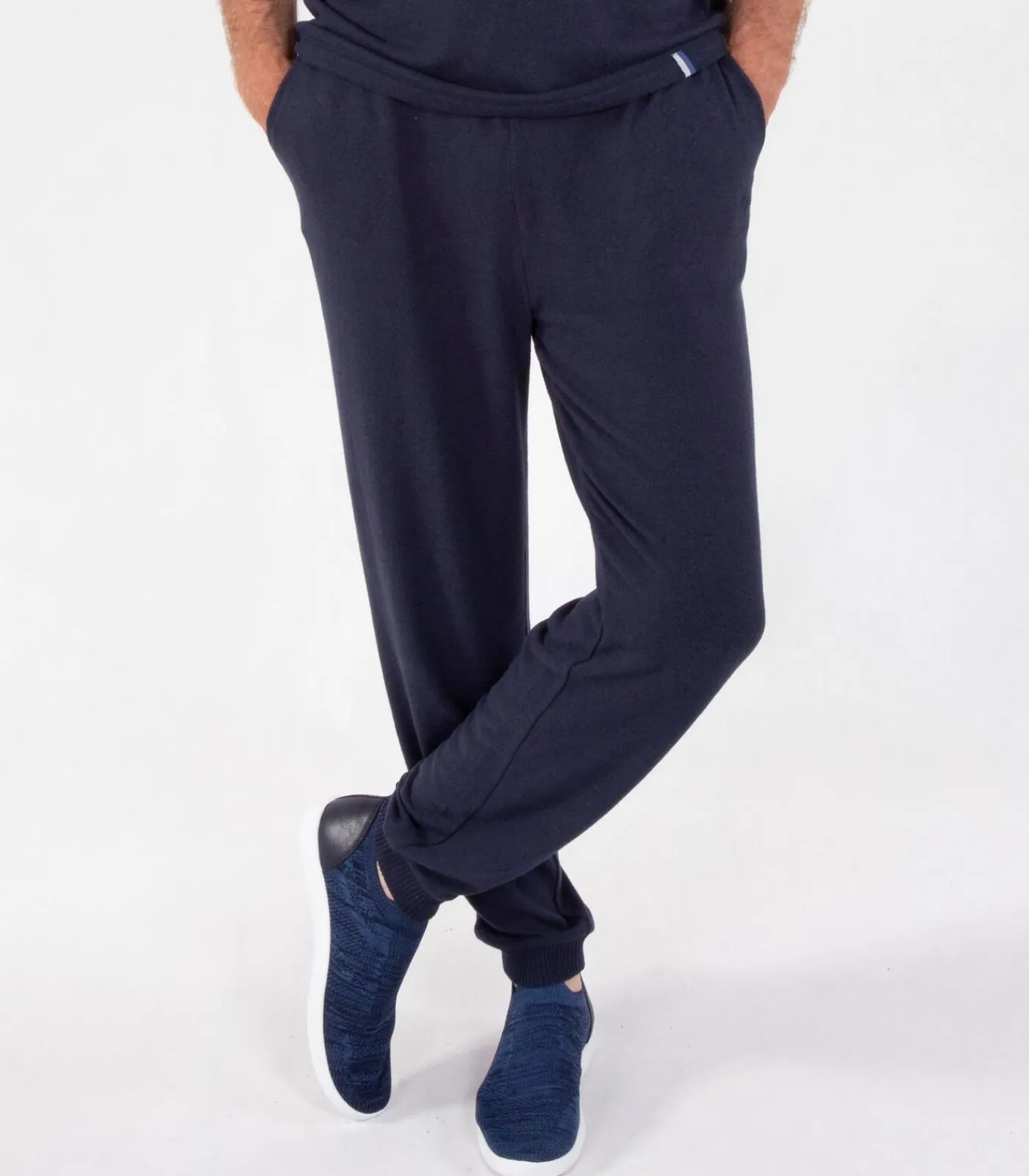 Heren ISOTONER Heren joggerbroek marine