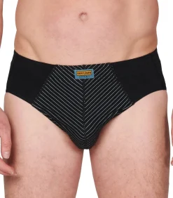 New Heren sport slip streep - Betaalbare heren onderbroek - Elastisch katoen Heren Slips