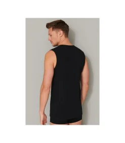 Heren SCHIESSER Heren Tanktop Zwart