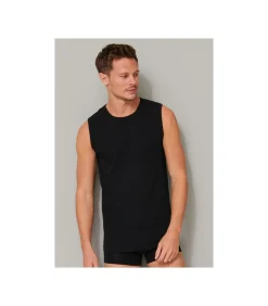 Heren SCHIESSER Heren Tanktop Zwart