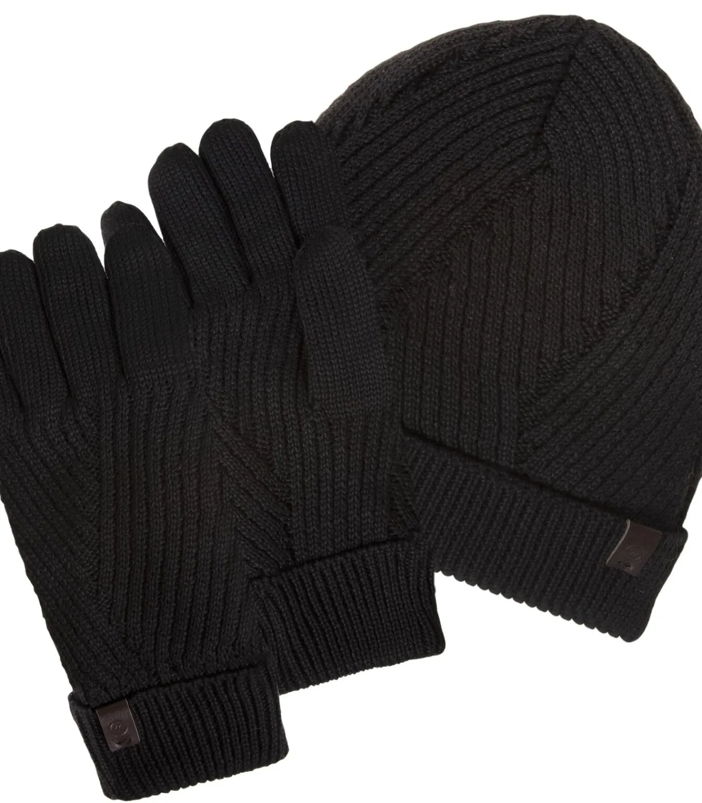 Hot Herenhandschoenen Gerecycled ribgebreid Heren Handschoenen