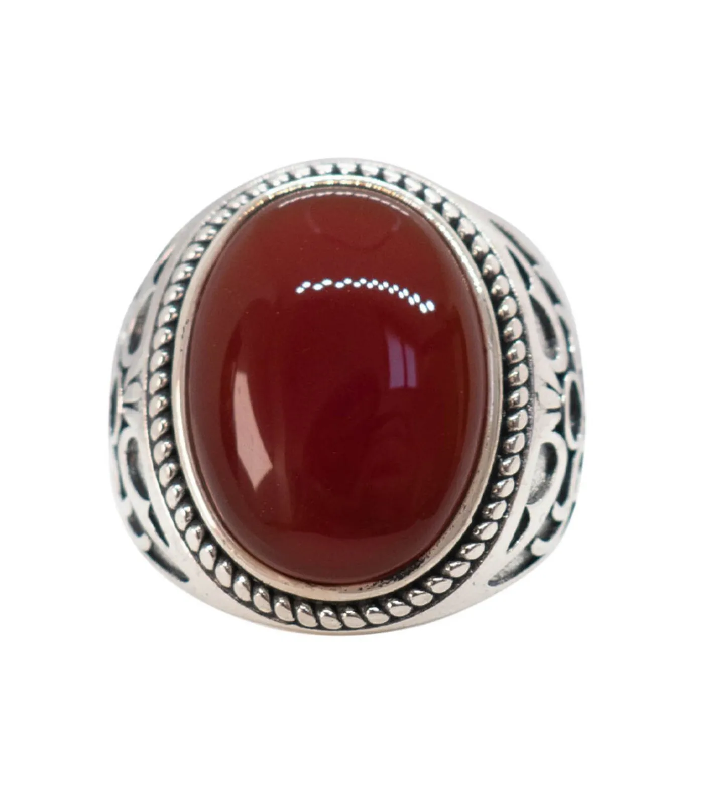 Outlet Herenring zilver "Aries" Heren Ringen