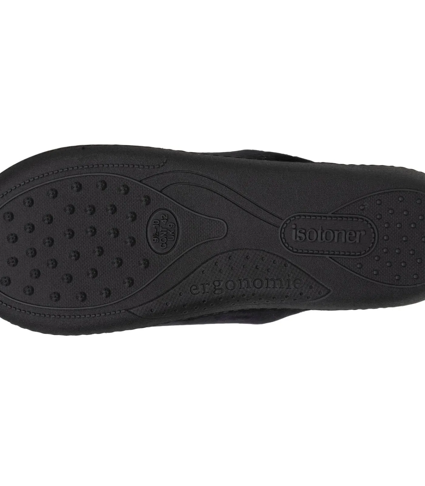 Heren ISOTONER Herensloffen Zwarte print