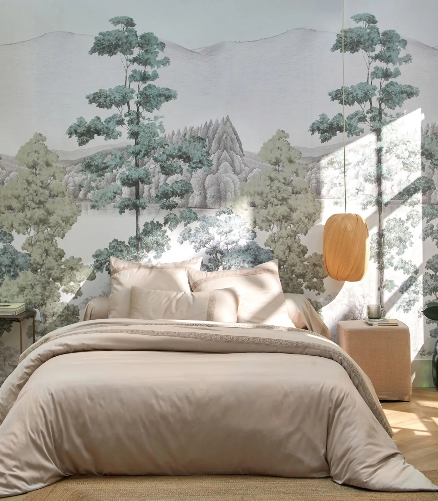 Blanc des Vosges HERITAGE Chanvre - Kussensloop Satijn katoen