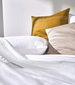 Blanc des Vosges HERITAGE Chanvre - Kussensloop Satijn katoen