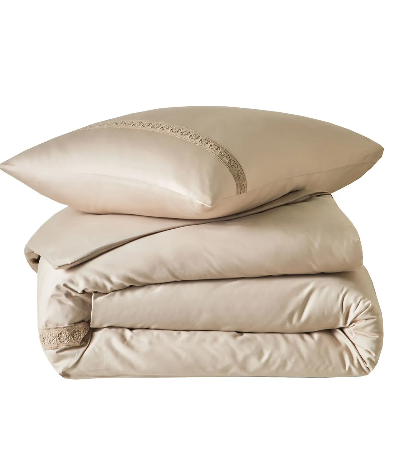 Blanc des Vosges HERITAGE Chanvre - Laken Satijn katoen