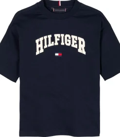Discount Hilfiger Varsity Tee Ss Kinderen T-Shirts & Polo's