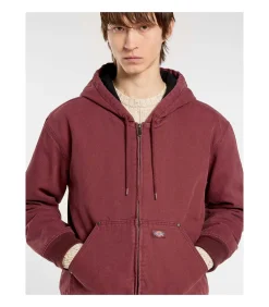 Discount Hilham Hooded Canvas Jacket Heren Jassen