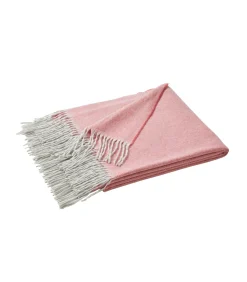 New HIMALAYA bois de rose - Plaid Kasjmier Bedspreien