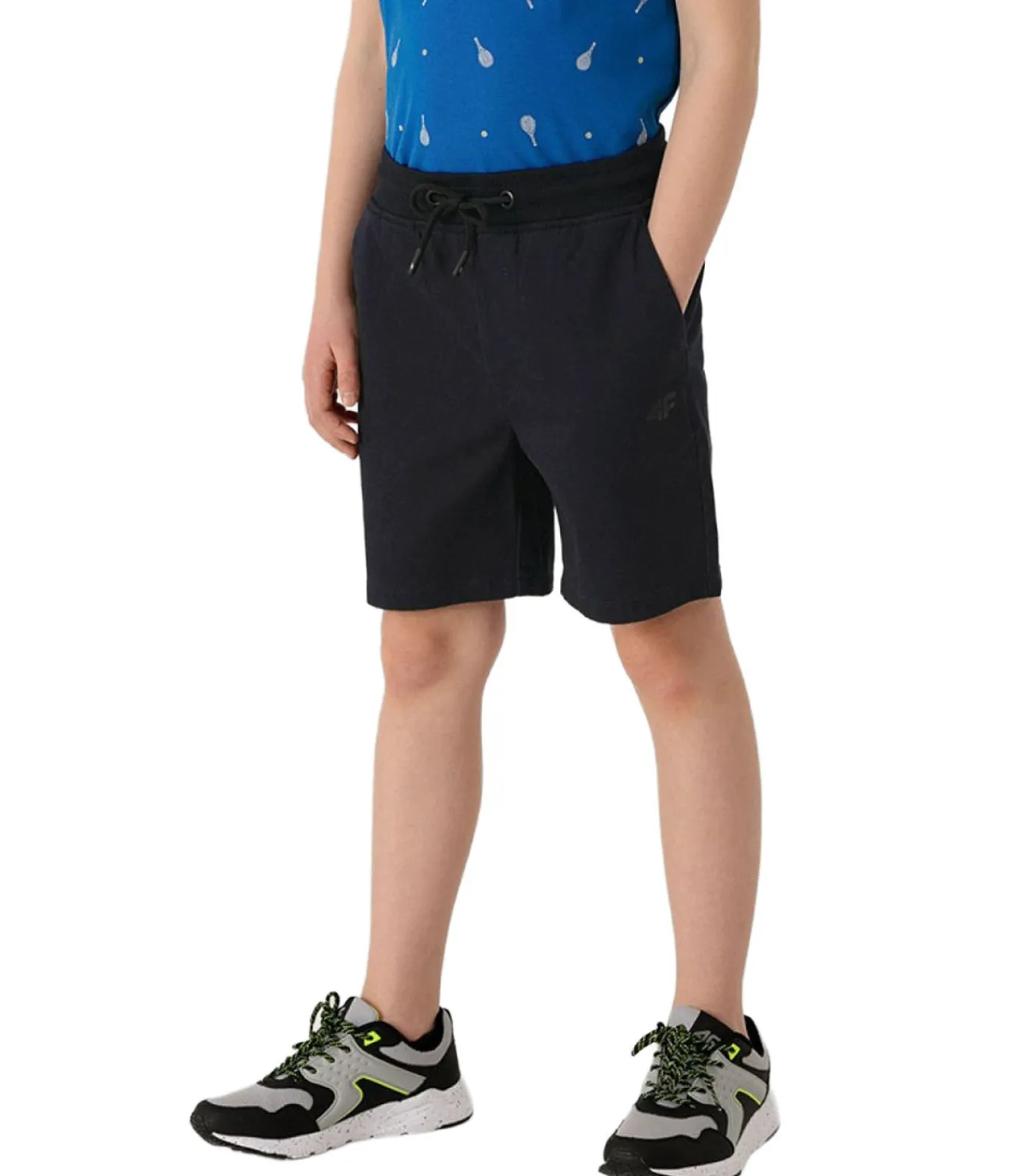 Clearance HJL22 - Korte Broek - Marineblauw Kinderen Shorts & Broeken