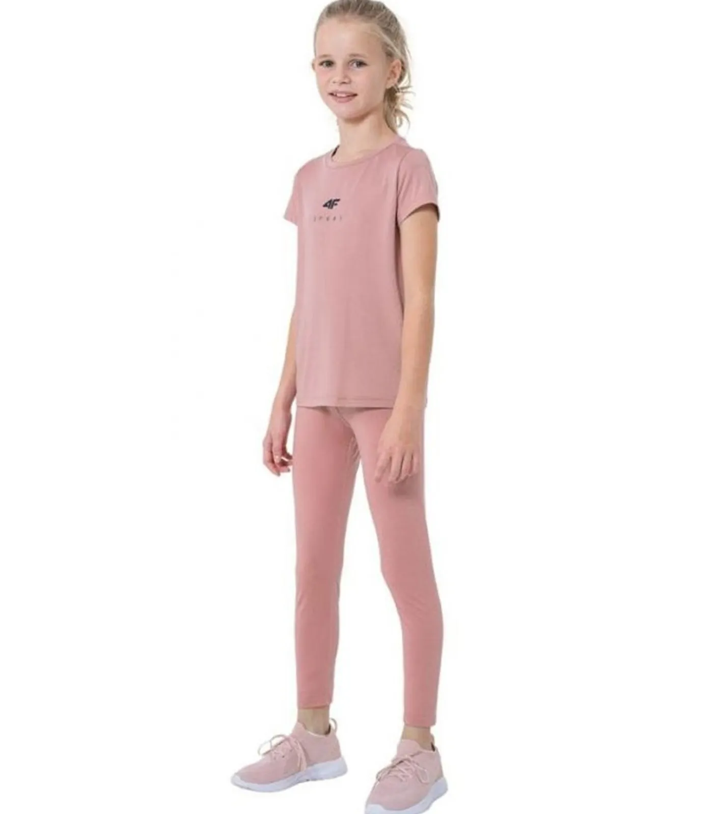 Kinderen 4F HJZ22 JSPDF002 - Joggingbroek - Roze