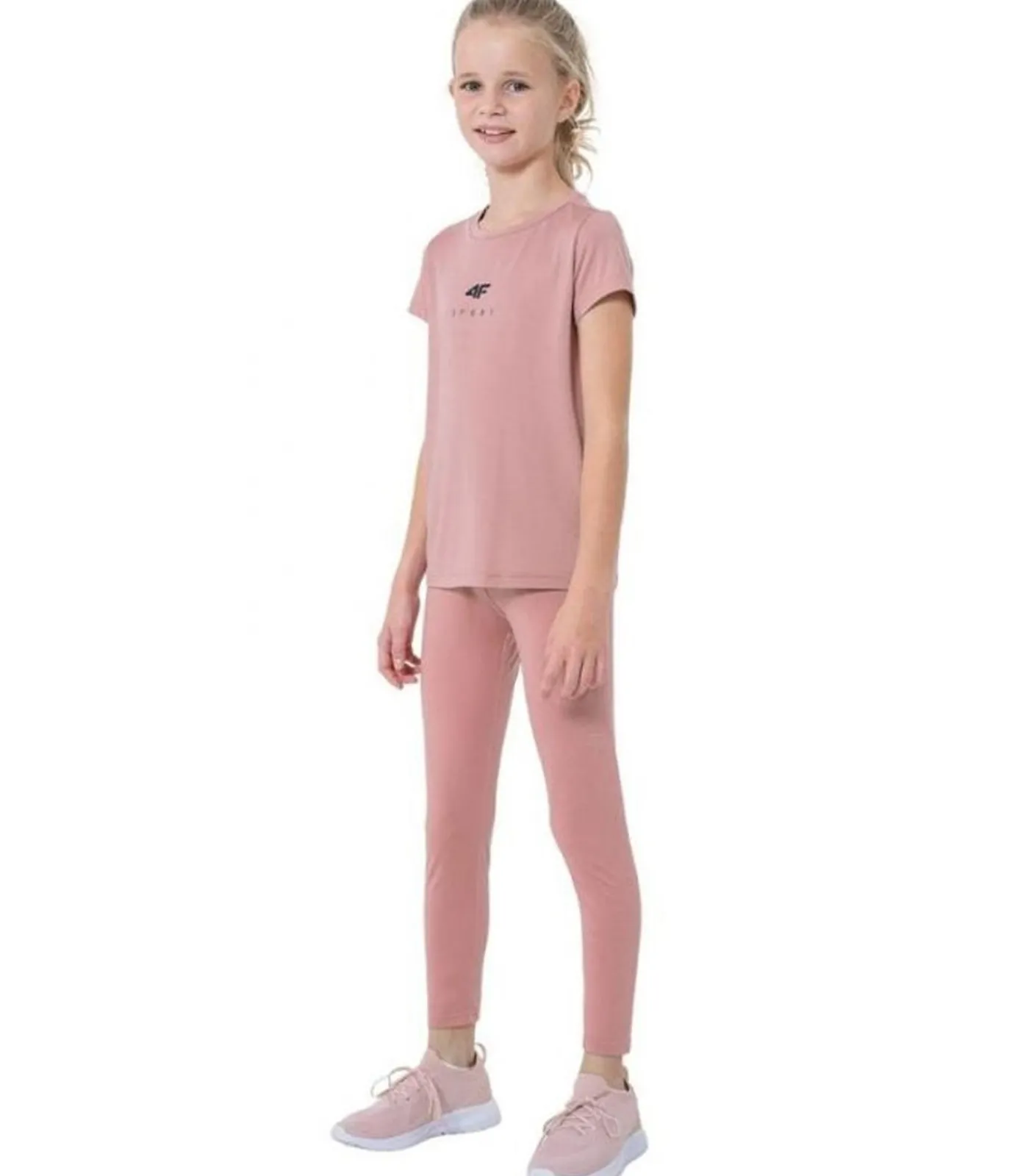 Online HJZ22 JSPDF002 - Leggings - Roze Kinderen Shorts & Broeken