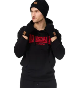 Heren Lonsdale Hoed en handschoenen set Deazley