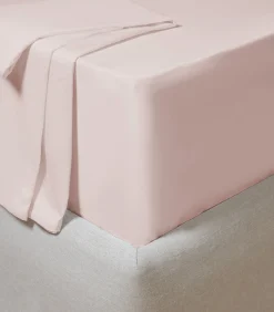 Online Hoeslaken 2 personen Extra 200x200 cm Lichtroze Hoeslakens