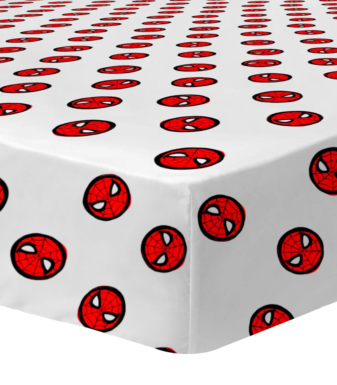 SPIDERMAN Hoeslaken bedrukt 100% katoen, ANNIVERSARY