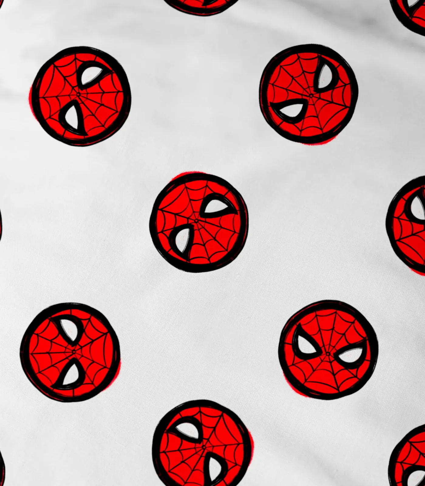 SPIDERMAN Hoeslaken bedrukt 100% katoen, ANNIVERSARY