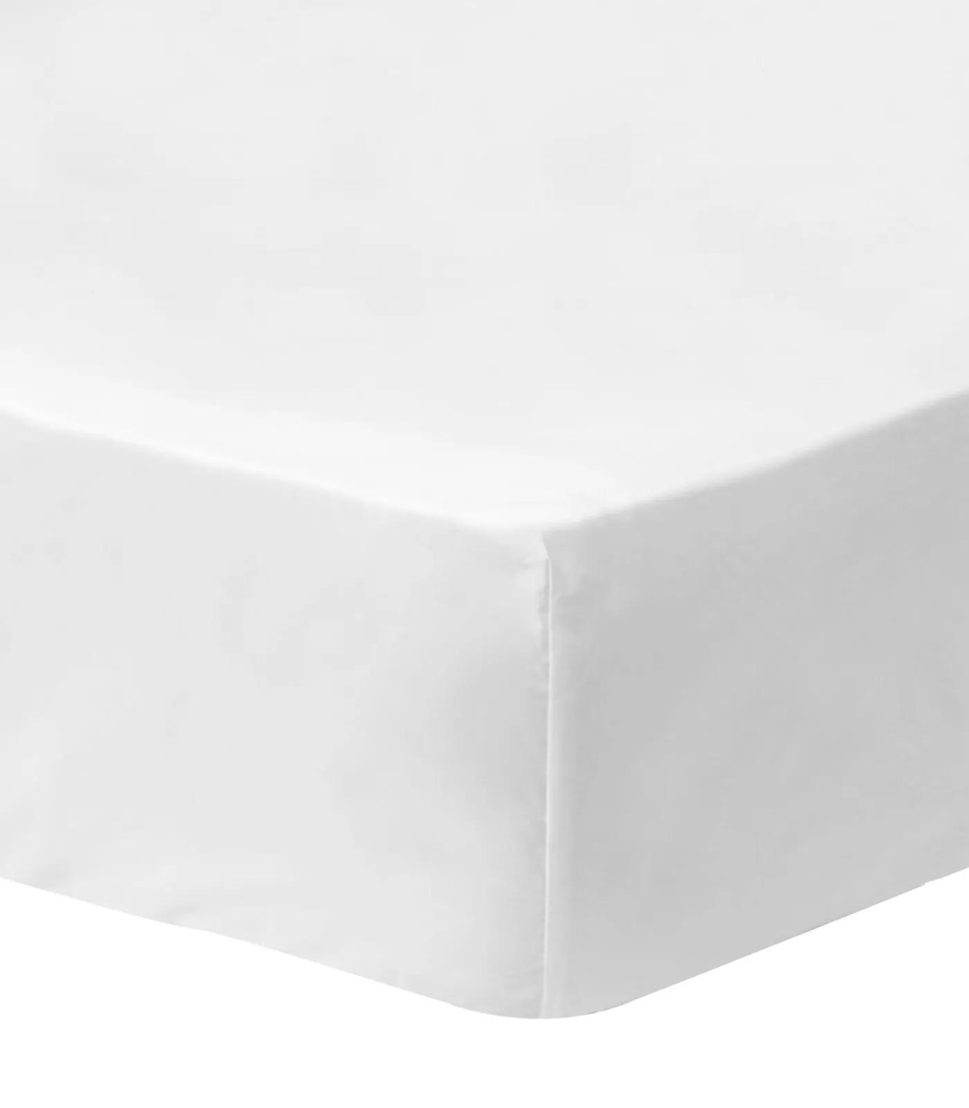 Matt & Rose Hoeslaken van perkaal biokatoen, PLISSÉ TENDANCE