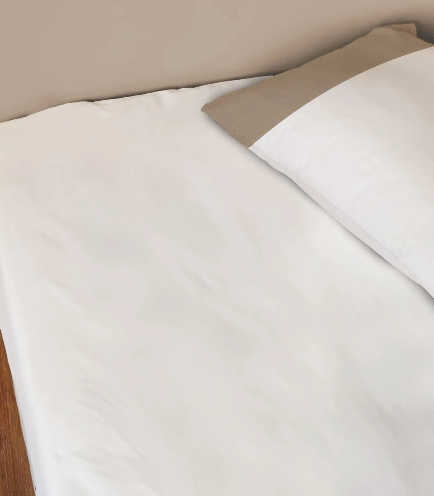 Matt & Rose Hoeslaken van perkaal biokatoen, PLISSÉ TENDANCE