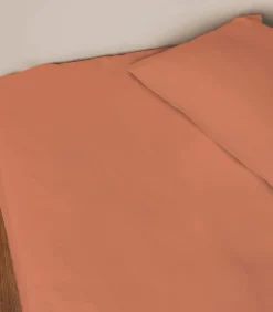 Hot Hoeslaken van perkaal biokatoen, DRAGÉES DÉLICES Hoeslakens