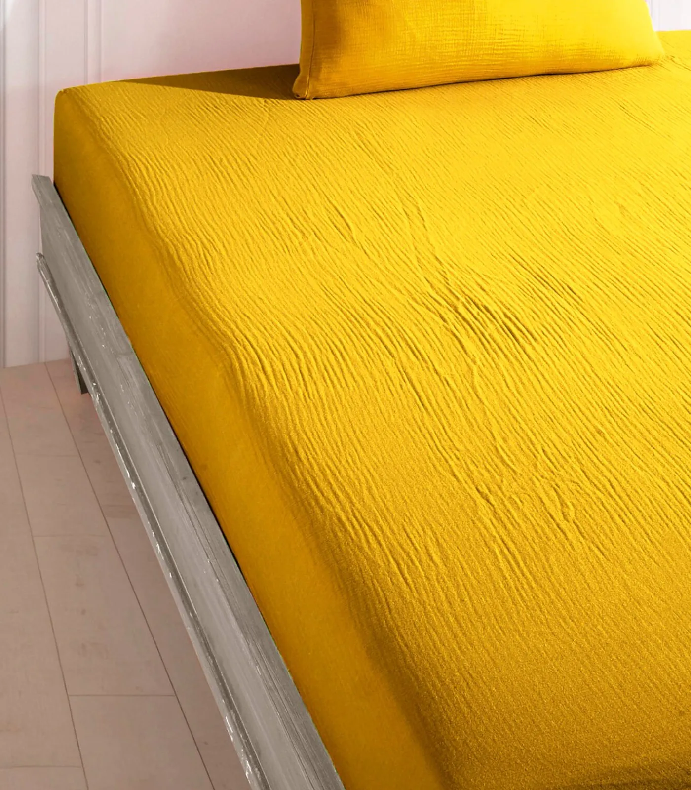 Discount Hoeslaken 140x190 cm katoen gaas mousseline Hoeslakens