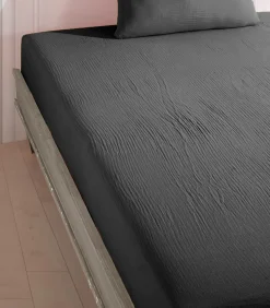 Best Hoeslaken 140x190 cm katoen gaas mousseline Hoeslakens