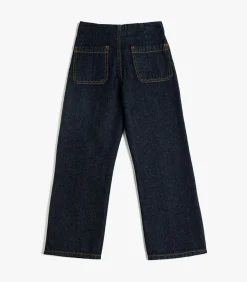 New Hoge taille Recht Jeansbroek Kinderen Jeans