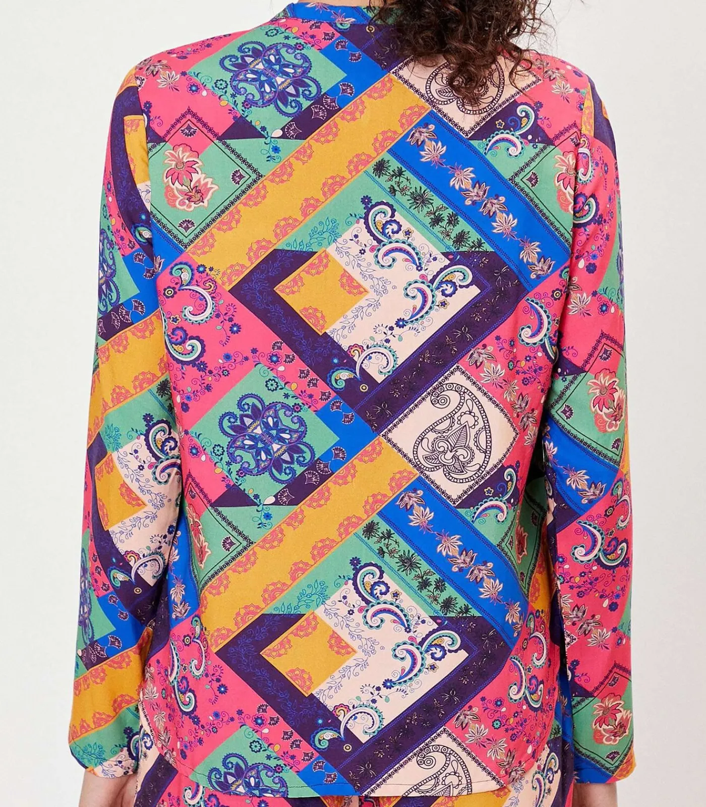 DAMES La Fiancée HOLT Vloeiend Pyjamashirt