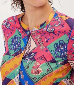 DAMES La Fiancée HOLT Vloeiend Pyjamashirt