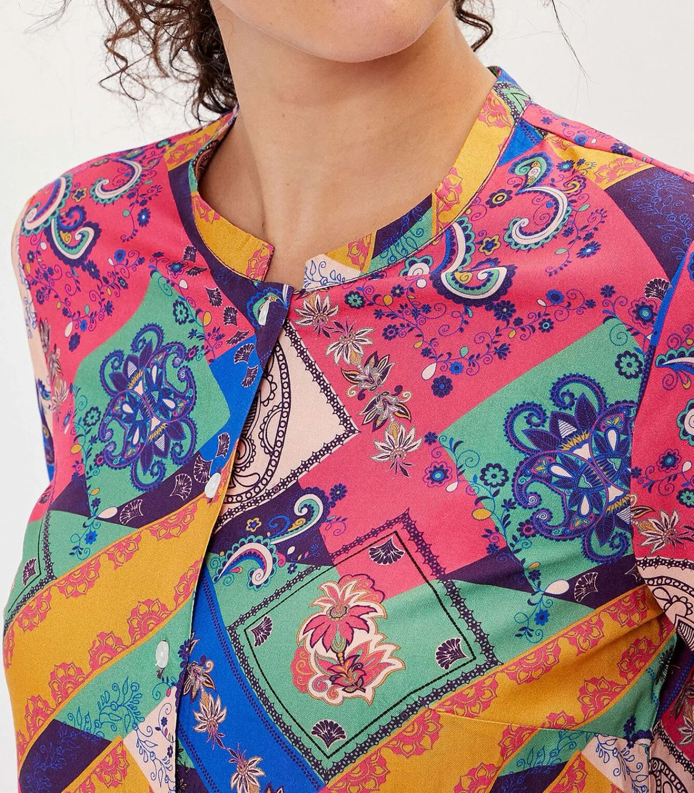 DAMES La Fiancée HOLT Vloeiend Pyjamashirt