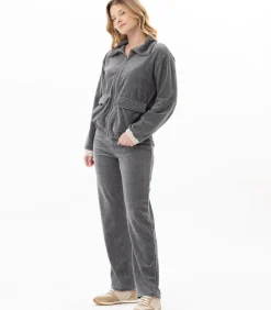 New Homewear-set met ritssluiting van fluweel COUNTRY 126 DAMES Loungewear