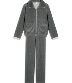 New Homewear-set met ritssluiting van fluweel COUNTRY 126 DAMES Loungewear