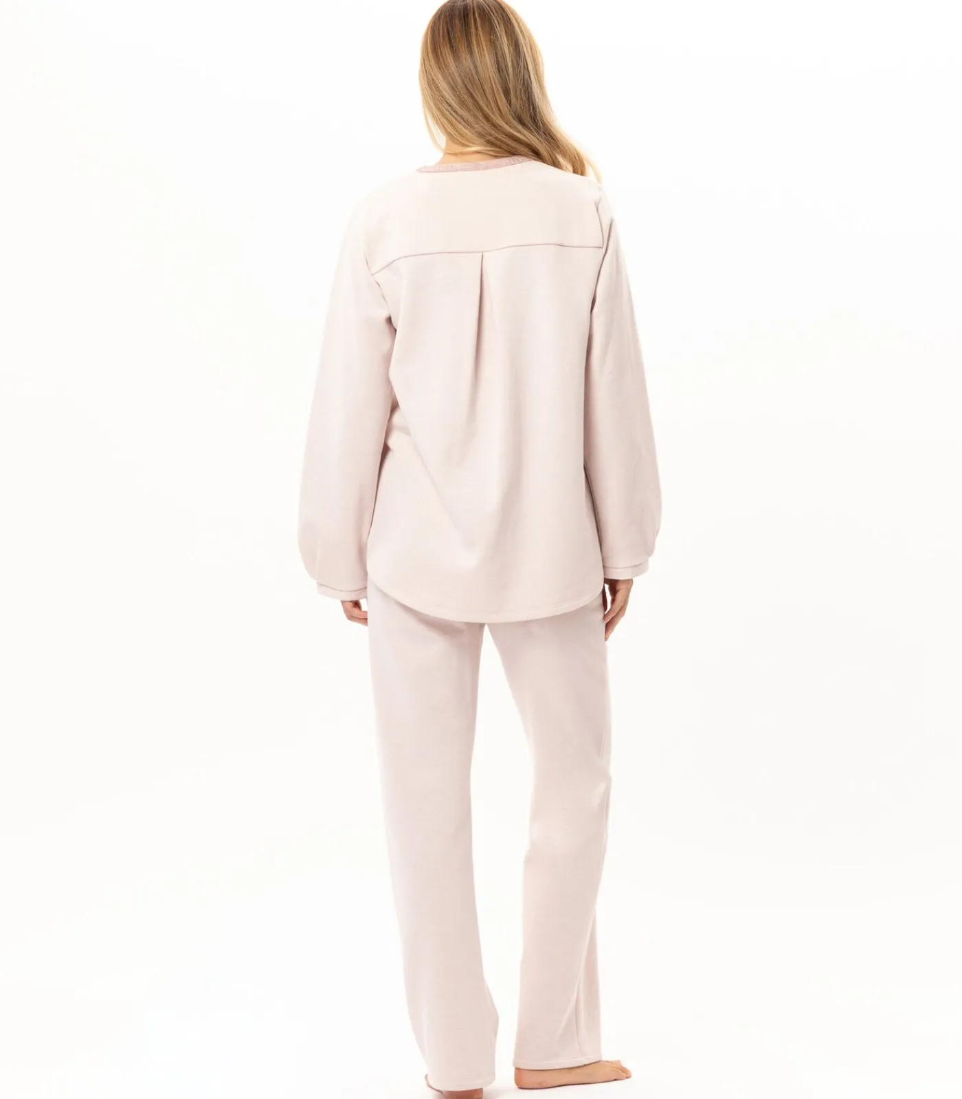 Outlet Homewear-set van lurex-fleece ECLAT 112 DAMES Loungewear