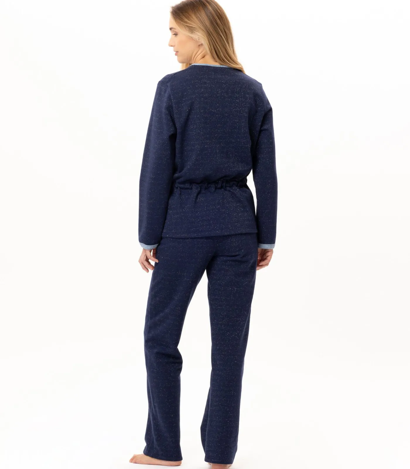 DAMES LE CHAT Homewear-set van lurex-fleece ECLAT 124
