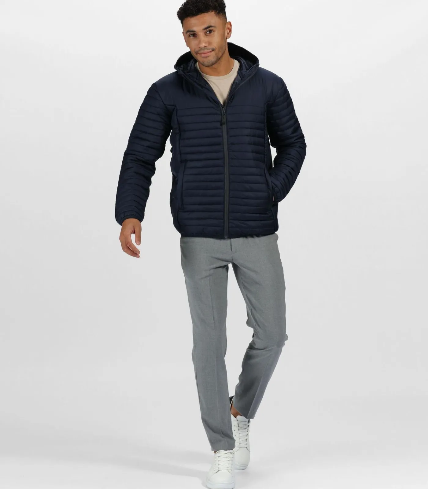 Online HONESTLY MADE - Jasje - Marineblauw Heren Jassen