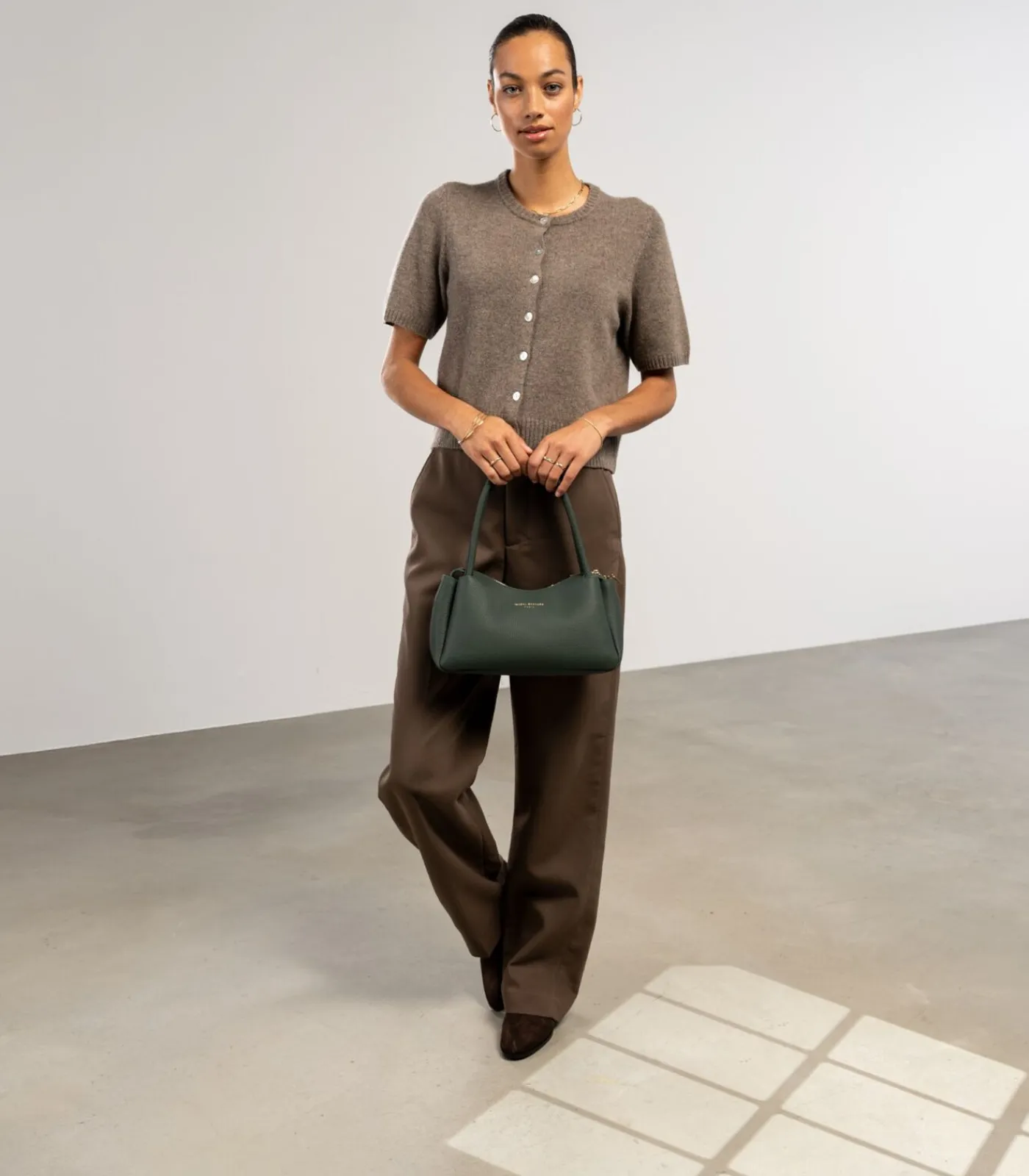 DAMES Isabel Bernard Honoré Handtas Groen IB21133-061