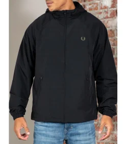 Heren Fred Perry Hooded shell jacket -