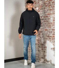 Heren Fred Perry Hooded shell jacket -