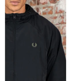 Heren Fred Perry Hooded shell jacket -