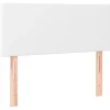 Clearance Hoofdbord 80x5x78/88 cm kunstleer wit Bedden