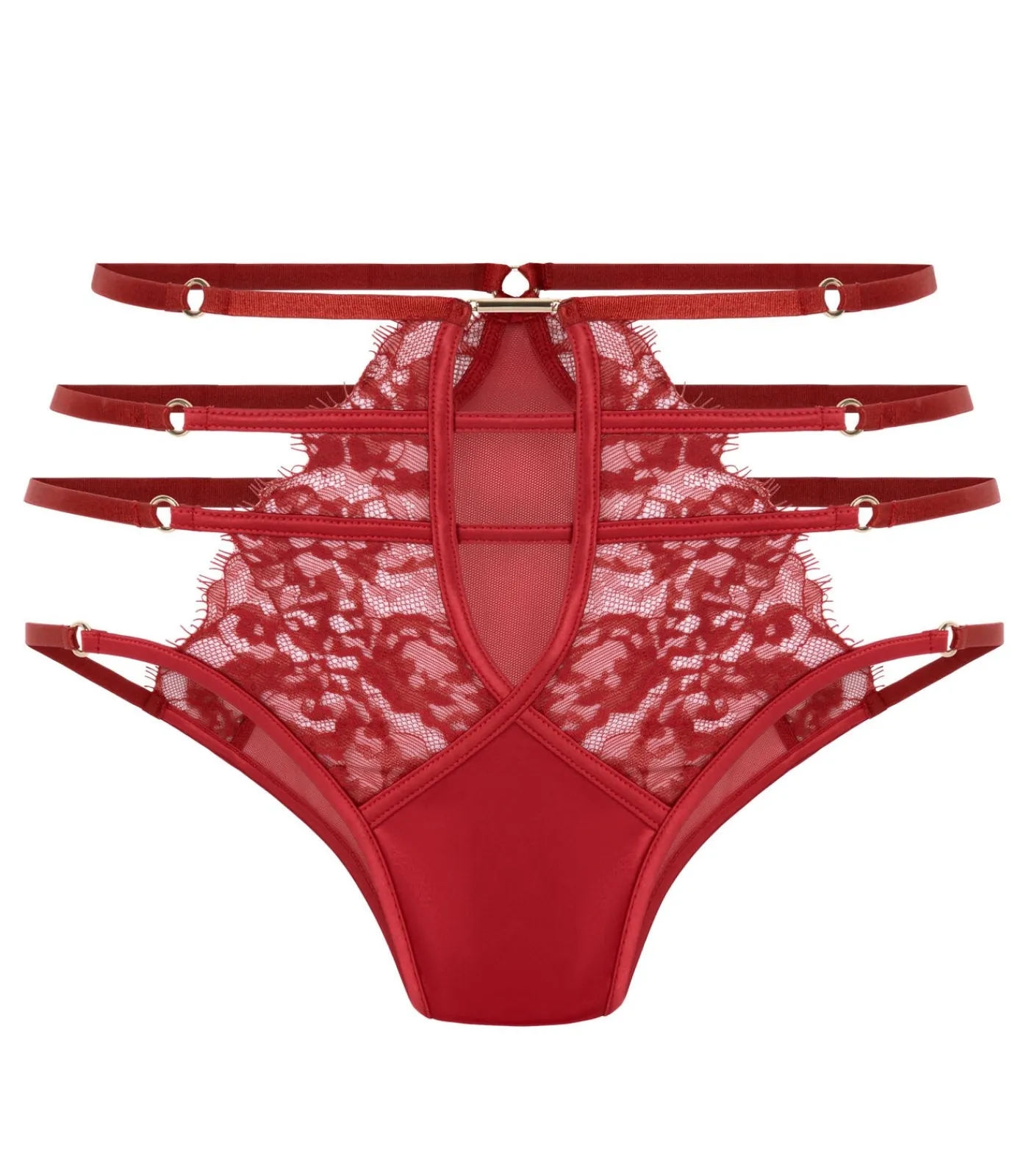 Clearance Hoog uitgesneden brazilian met hoge taille Noeki DAMES Slipjes