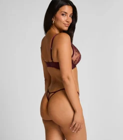 Online Hoog uitgesneden string Hollie DAMES Slipjes