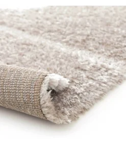 Oviala Hoogpolig vloerkleed met geometrisch patroon 120 x 170 cm