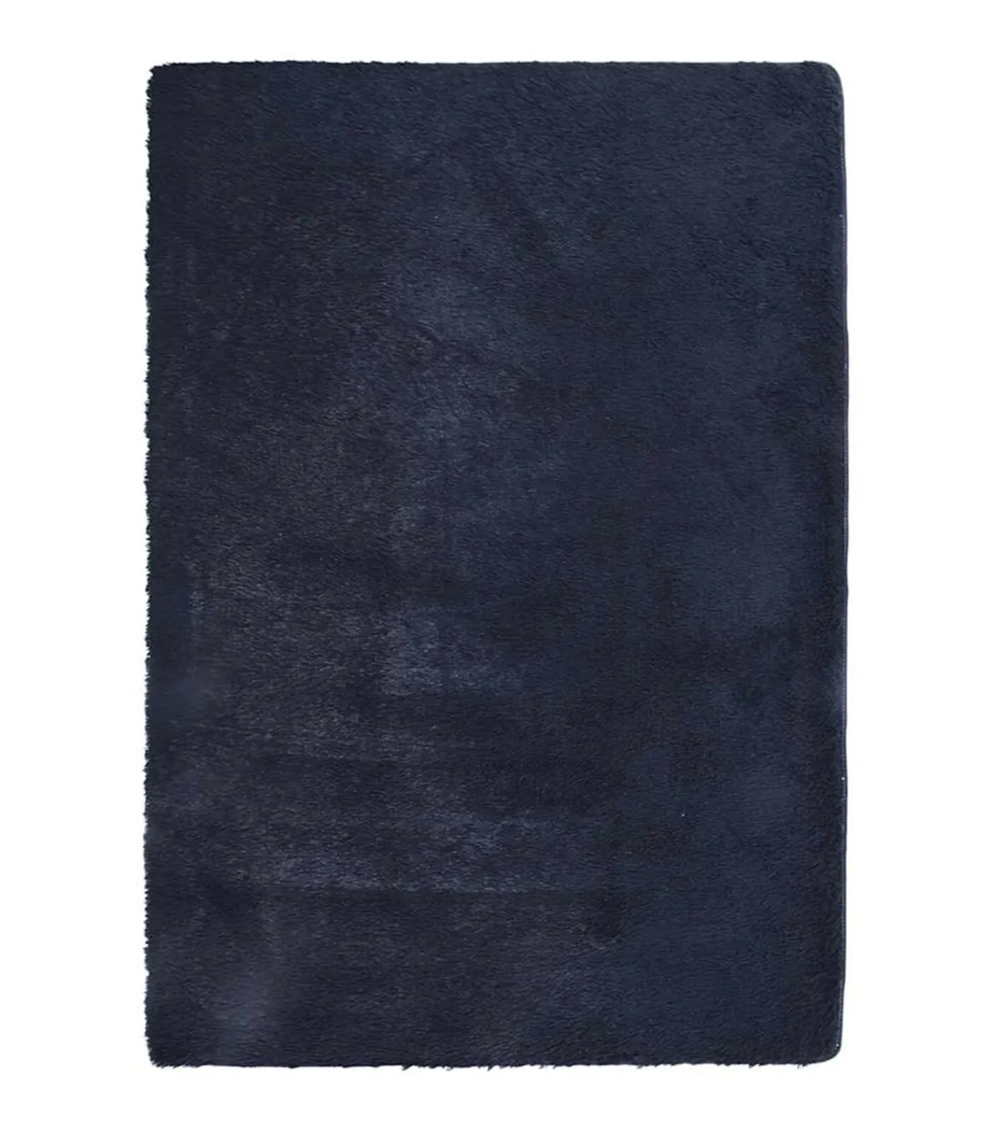 vidaXL Hoogpolig vloerkleed NAVARRA 160x230 cm polyester marineblauw