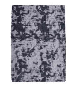 vidaXL Hoogpolig vloerkleed NAVARRA 240x340 cm polyester donkergrijs