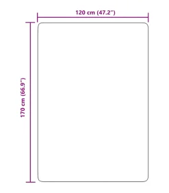 Clearance Hoogpolig vloerkleed NAVARRA 120x170 cm polyester crèmekleurig Tapijten