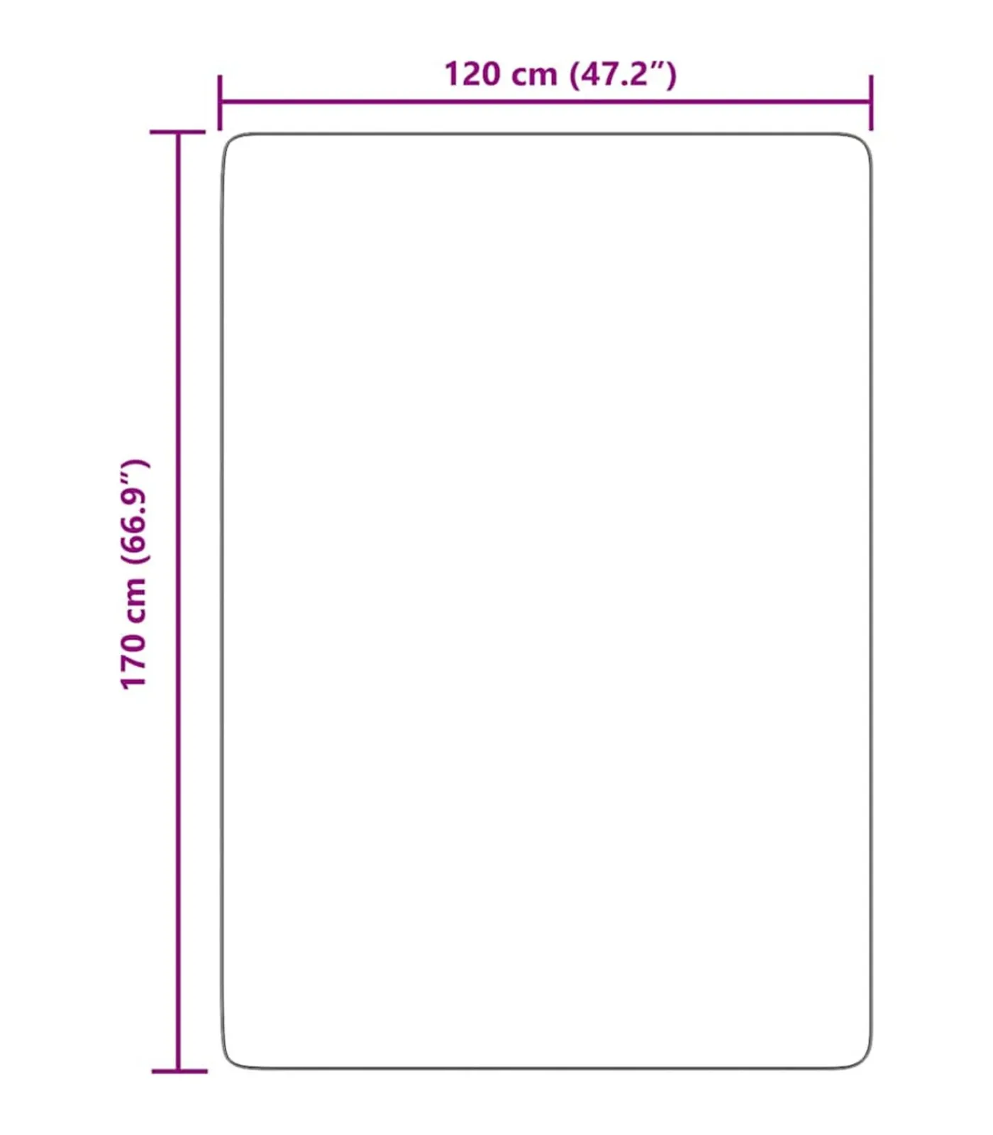 Clearance Hoogpolig vloerkleed NAVARRA 120x170 cm polyester crèmekleurig Tapijten