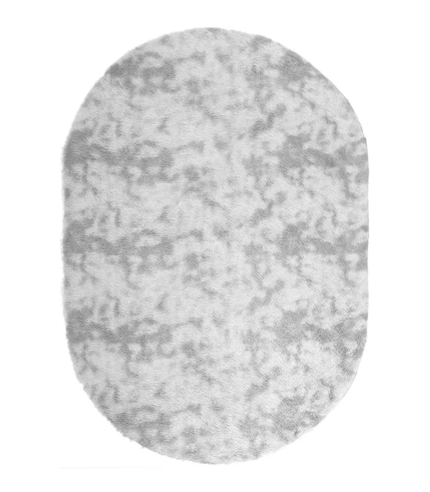 vidaXL Hoogpolig vloerkleed NAVARRA 300x200 cm polyester zilvergrijs